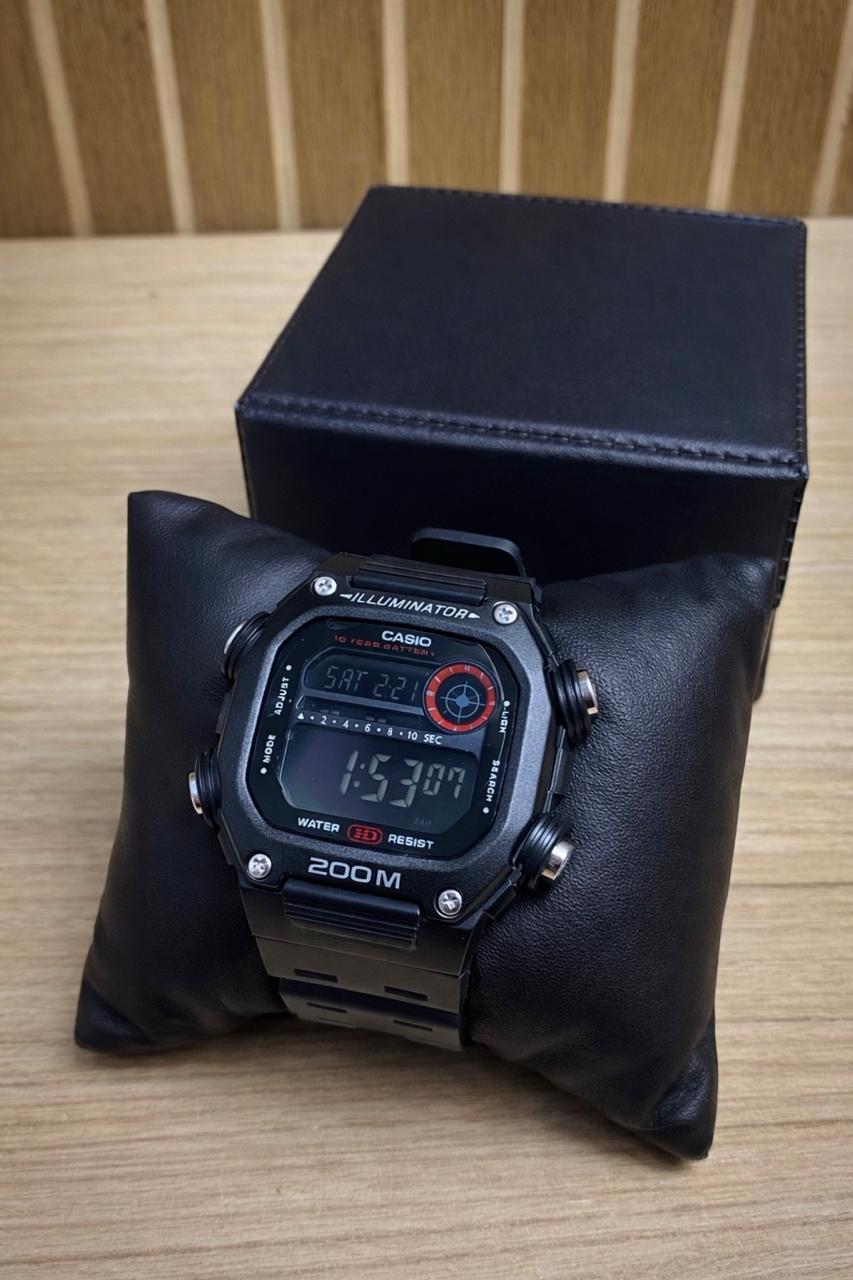 RELÓGIO CASIO AUTOMÁTICO PRETO