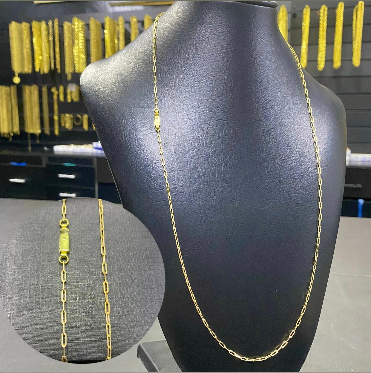 CORRENTE ELO CADEADO LONG 2MM