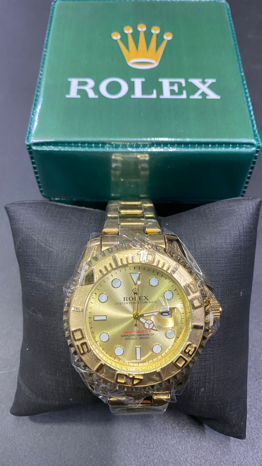 RELOGIO ROLEX DOURADO