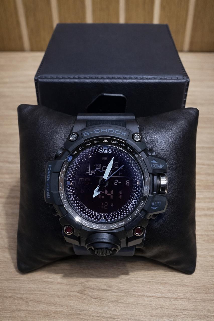 GSHOCK ( PRETO\AZUL) CAIXA ALTA AUTOMÁTICO