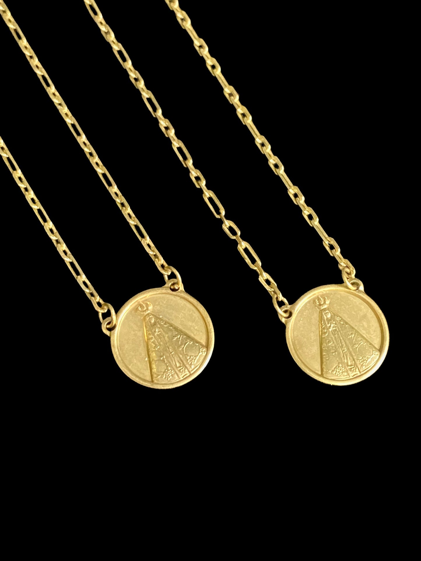 ESCAPULÁRIO - CADEADO 2.1 - SANTA REDONDA - WRDJOIAS