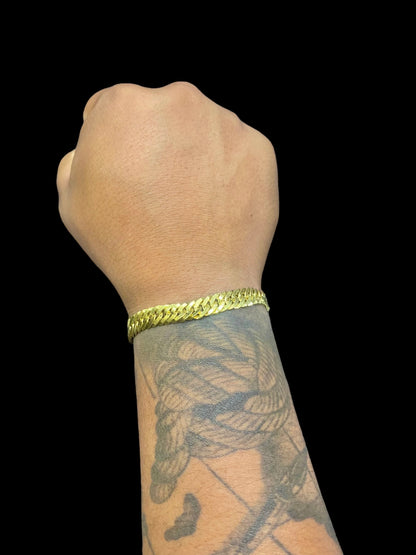 PULSEIRA GRUMET LAMINADA 6MM - WRDJOIAS