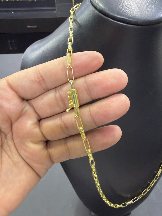 CORRENTE ELO CARTIER BOLEADO 5MM