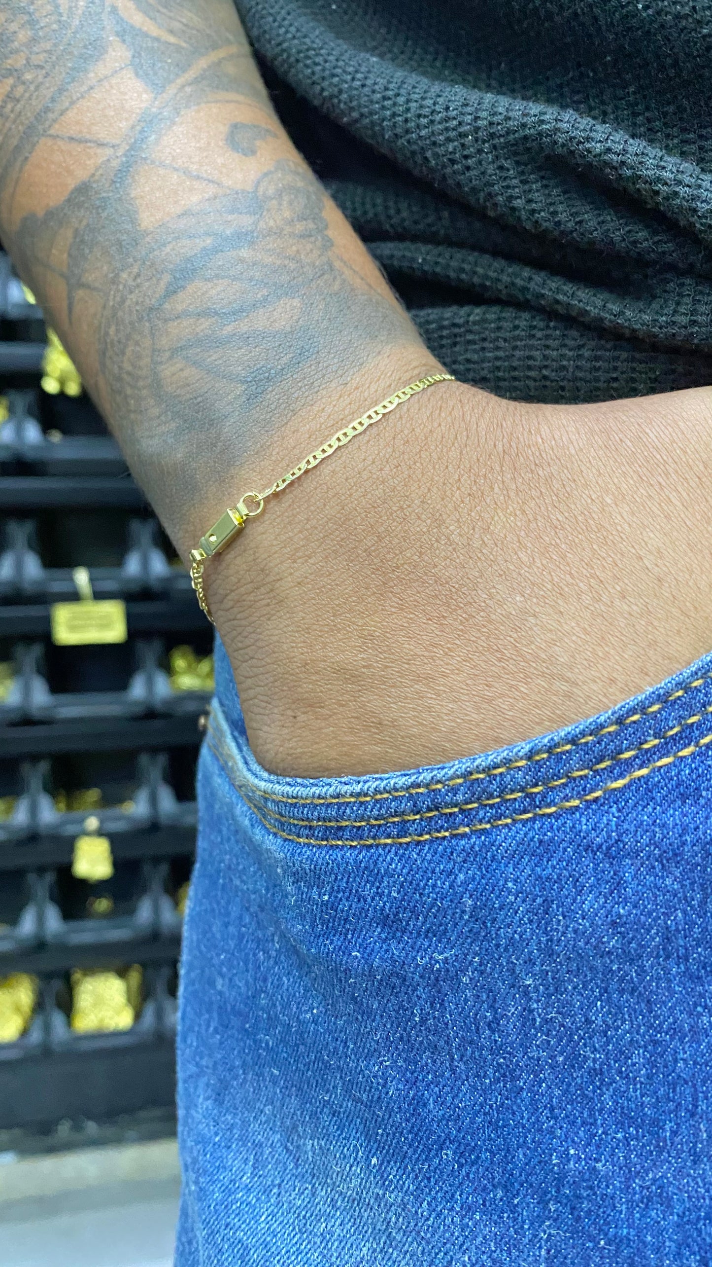 PULSEIRA ELO PIASTRINE 2MM