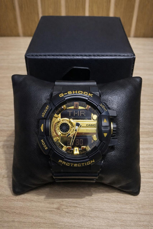 GSHOCK ( PRETOC\DOURADO ) AUTOMÁTICO