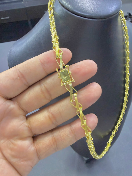 CORRENTE ELO BALÃO ESCADINHA 7MM