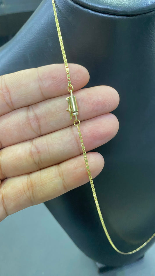 CORRENTE ELO PIASTRINE 2MM C / FECHO CANHÃO