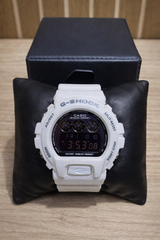 GSHOCK BRANCO MASC AUTOMÁTICO