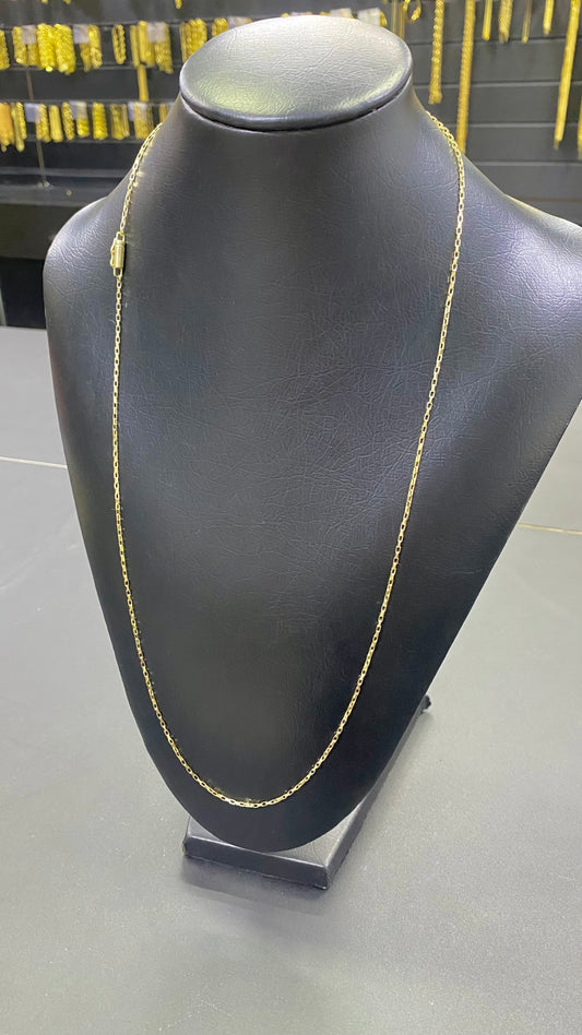 CORRENTE ELO CAIXOTINHO 2MM C / FECHO CANHÃO