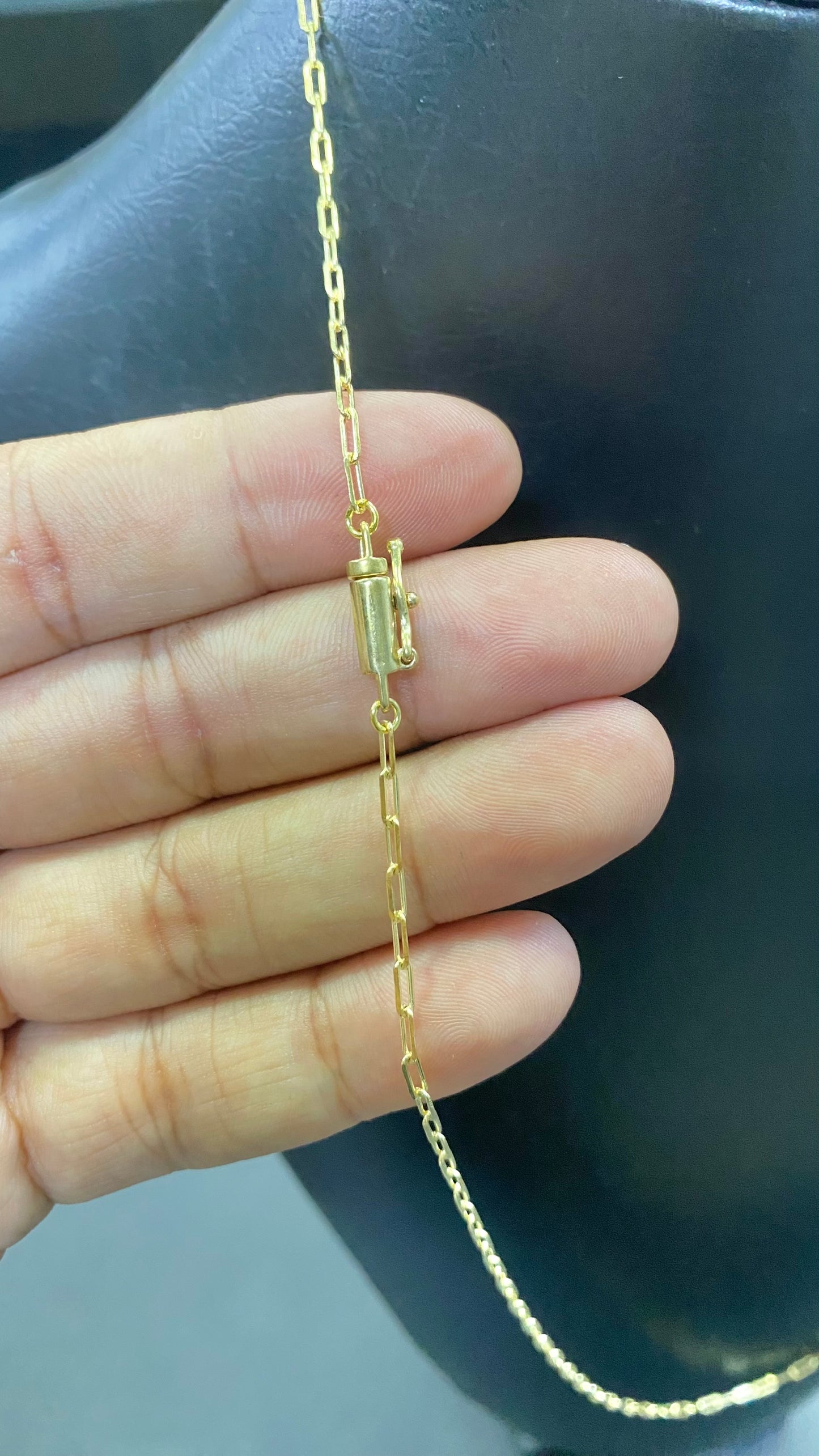 CORRENTE ELO MEIA CANA 2MM C / FECHO CANHÃO
