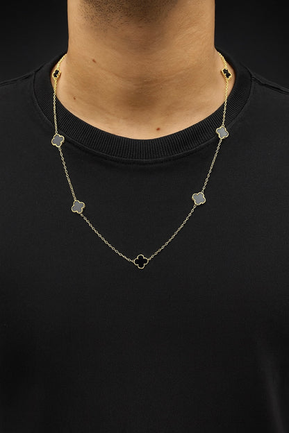 CORRENTE ELO TREVO DA SORTE CHOkER