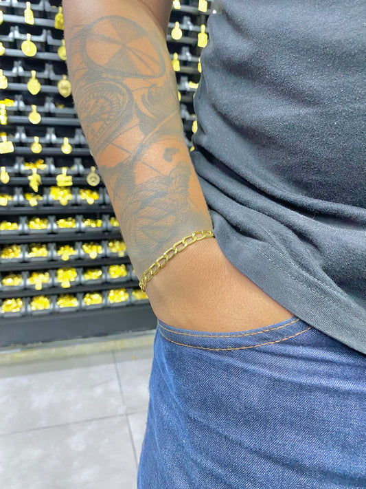 PULSEIRA PITBULL LAMINADA 5MM - WRDJOIAS