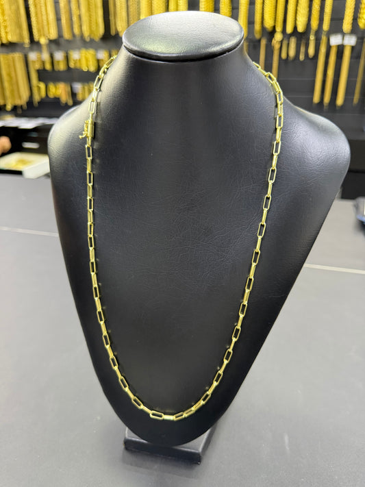 CORRENTE ELO CARTIER BOLEADO 5MM