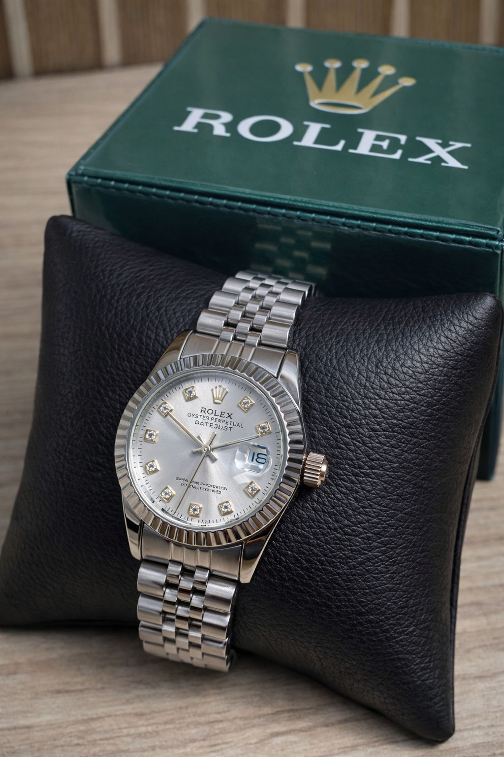 RELOGIO ROLEX FEMININO PRATA