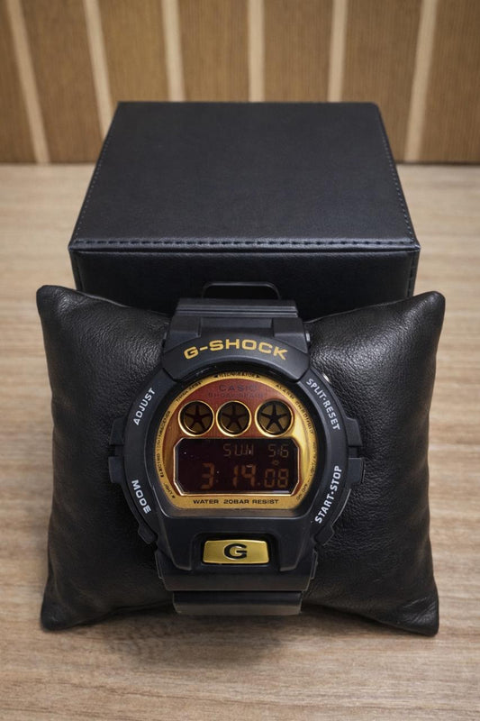GSHOCK ( PRETO\DOURADO) AUTOMÁTICO
