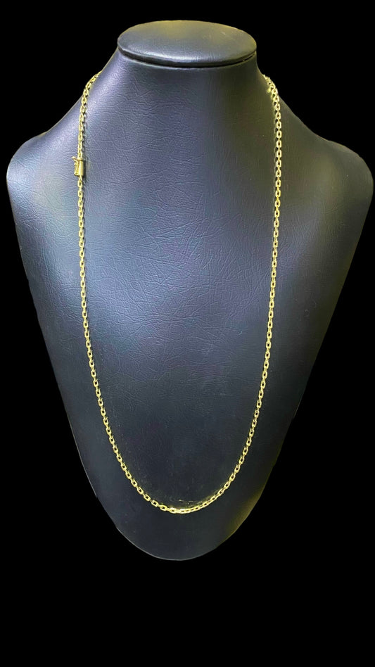 CORRENTE ELO CADEADO QUINA 4MM