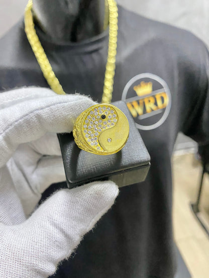 ANEL YIN E YANG CRAVEJADO - WRDJOIAS