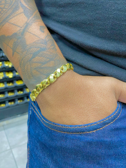 PULSEIRA FRISO S 8MM - WRDJOIAS