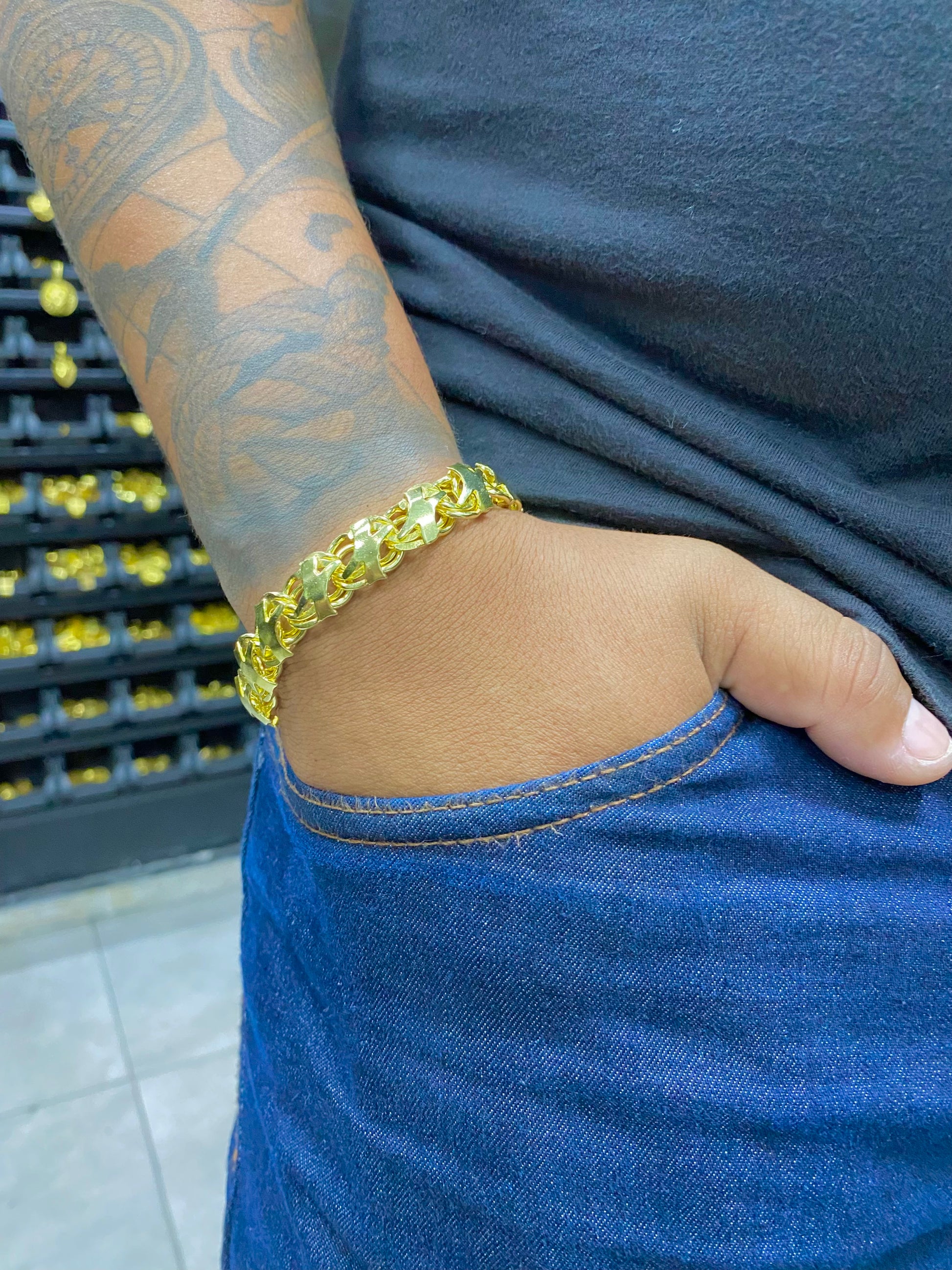 PULSEIRA FRISO X 12MM - WRDJOIAS