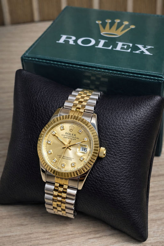 ROLEX FEMININO CROMADO