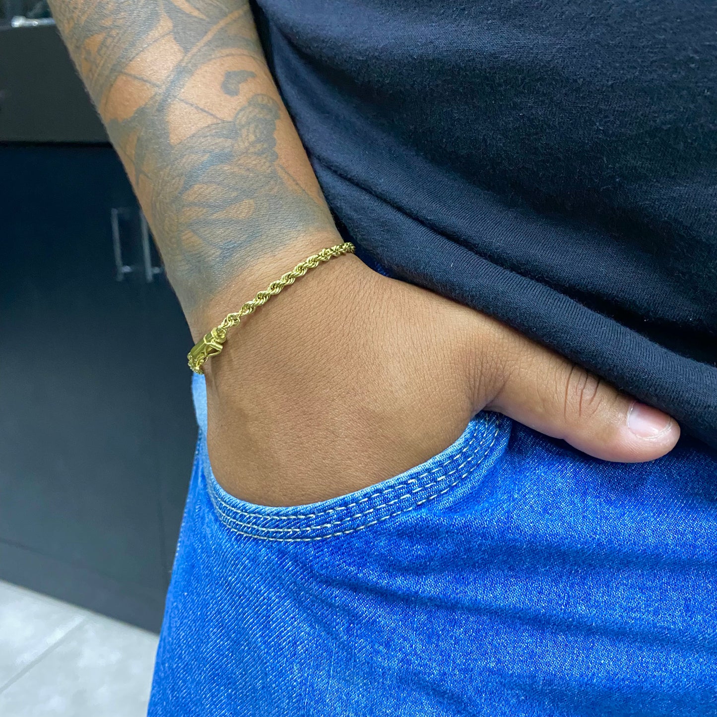 PULSEIRA ELO BAIANO 3MM - WRDJOIAS